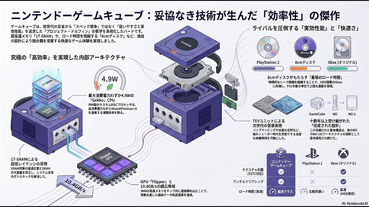 ニンテンドーゲームキューブの工学的独創性 - YouTube