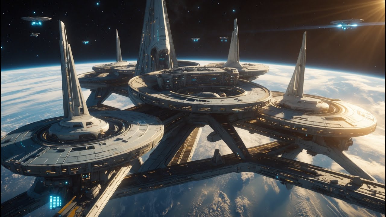 Неизвестный Военный Корабль Прибыл — Галактические Флоты Пали За 4 Минуты