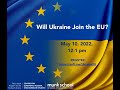 Will Ukraine Join the EU?