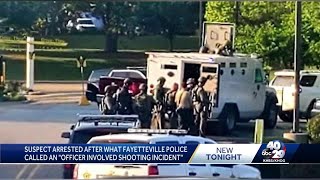 Fayetteville police shoot suspect after drug bust, standoff