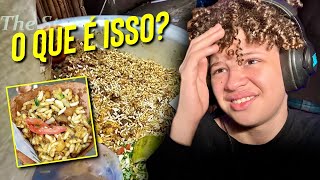 ISAAC REAGE A COMIDA DE RUA INDIANA | Isaac do VINE