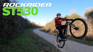 379€ MTB ROCKRIDER ST 530 TEST E RECENSIONE - YouTube
