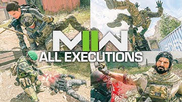 Warzone 2 & Modern Warfare 2 - All Finishing Moves / Executions
