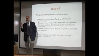 Jan Blommaert, Does context really collapse in social media interaction