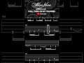 DRELLA / ALICE NINE.【BASS TAB】 #shorts #basstabs #alicenine