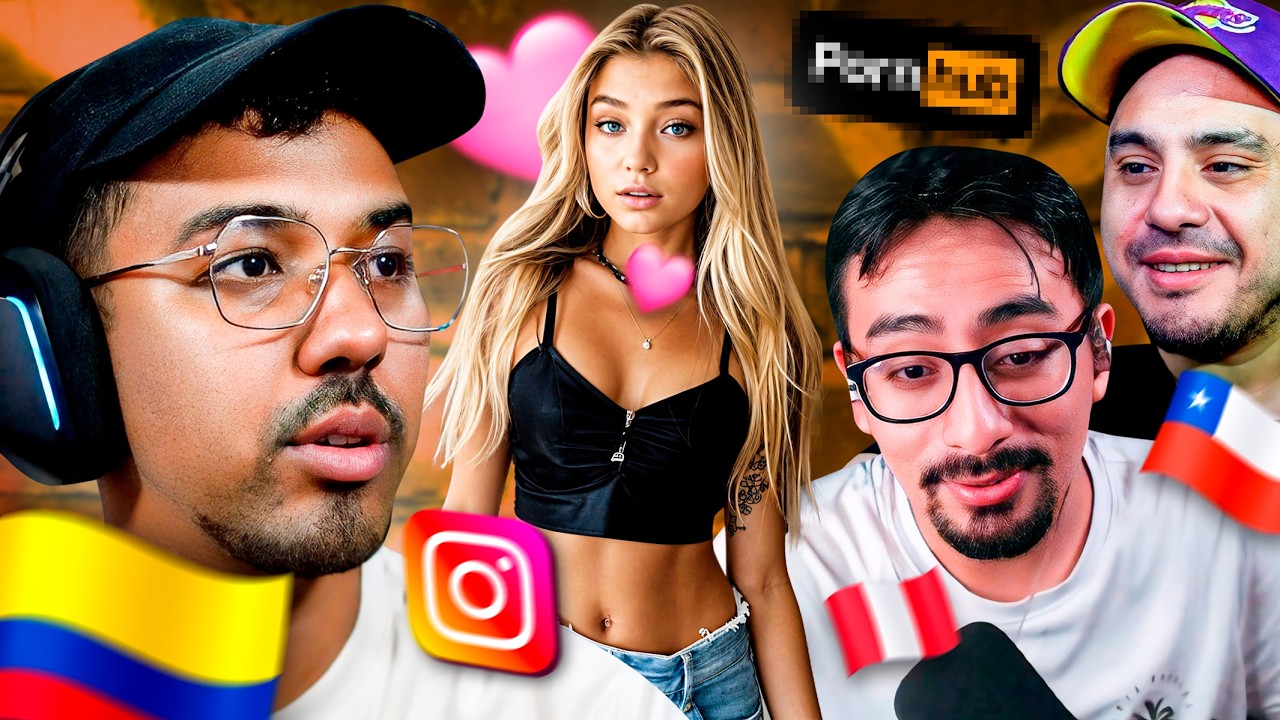 CHARLA MUY RANDOM ENTRE UN COLOMBIANO, UN CHILENO Y UN PERUANO SOBRE GEOGRAFÍA, BEBIDAS Y CULTURA.