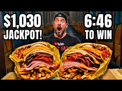 I HAD ONLY 6:46 TO WIN $1,030 ON THIS GIANT TORTA CHALLENGE!