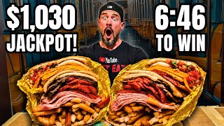 I HAD ONLY 6:46 TO WIN $1,030 ON THIS GIANT TORTA CHALLENGE!