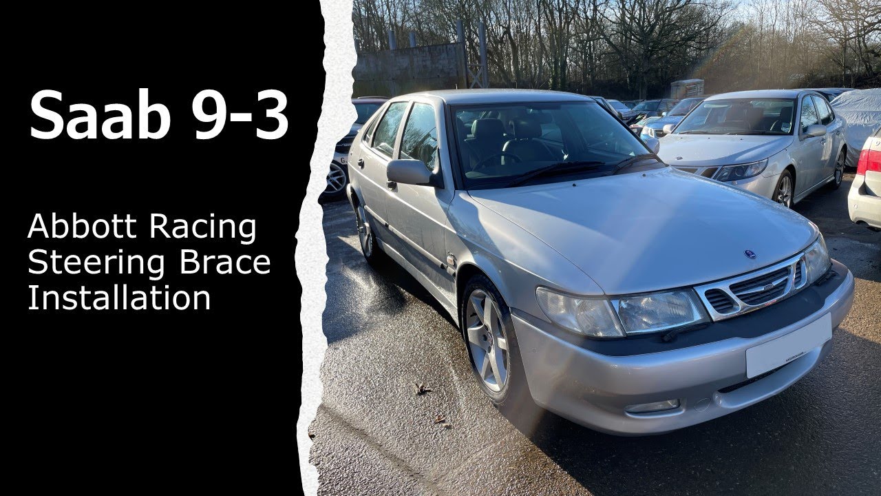 2001 Saab 93 Steering Rack Brace YouTube