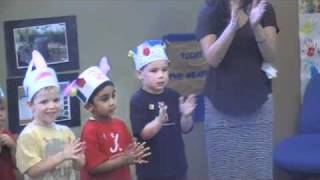 Leo Easter Chicken Dance April 2011