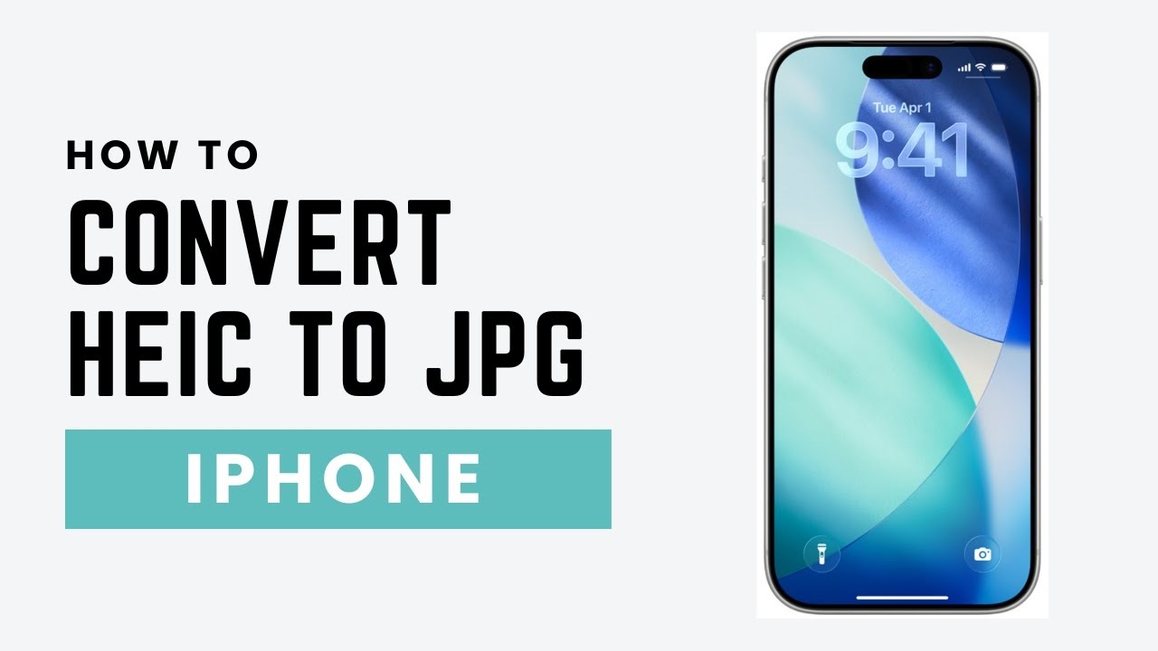 How To Convert HEIC to JPG on iPhone (2026 Guide)