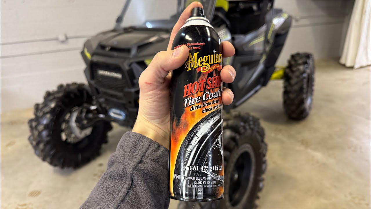 Andy’s Take: Meguiar’s Hot Shine Tire Spray Review – Long-Lasting Gloss and Protection!