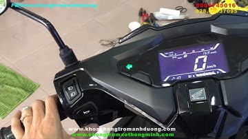 Hướng Dẫn Bật Tiếng Báo Xi Nhan Trên Xe AIR BLADE 2020 Khi Đã Lắp Thêm Mạch Báo Xi Nhan