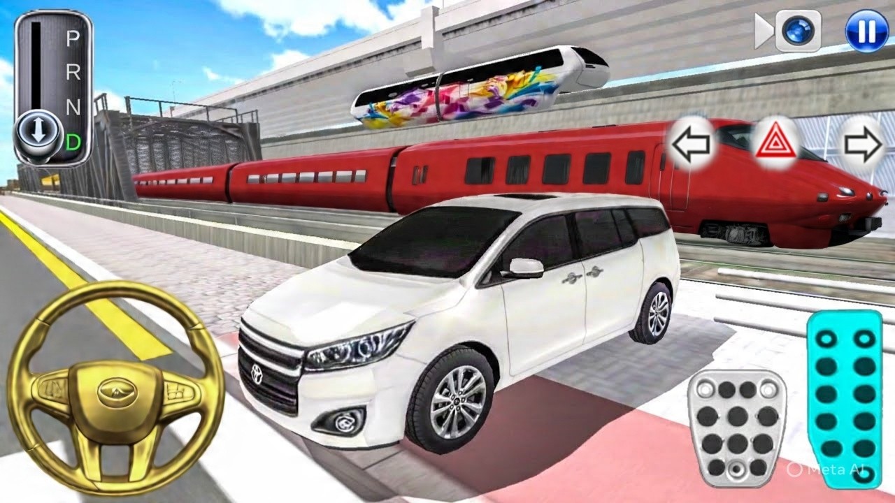 New white Kia Carnival ready for road- 3D Driving Class 2026 -Android Gameplay 2026- Car Game