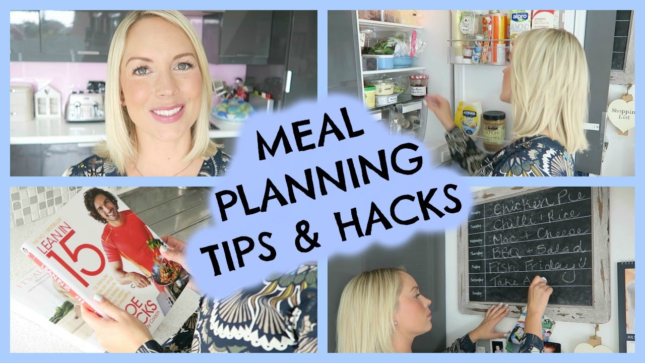 MEAL PLANNING TIPS HACKS YouTube MEAL PLANNING TIPS HACKS YouTube