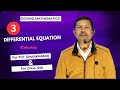 solution of differential equation; method of solution of differential equation; variable separable