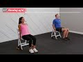 20 Min Chair Exercises for Seniors Workout at Home - Seated Exercise for Weight Loss - Sitting Down