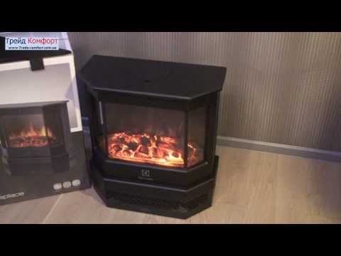 Video: Fireplace Electrolux (46 Foto): Perapian Elektrik Electrolux Efp C 1000 Rc