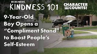 Information Affirmation - 9-year-old boy opens a compliment stand to boost people's self-esteem News