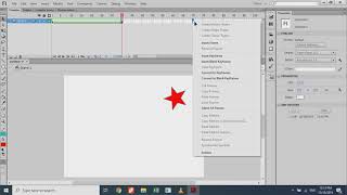 how to create a shape tween in adobe flash cs6