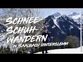 Schneeschuhwandern in Saalbach Hinterglemm in Österreich