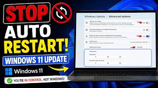 How to Stop Windows 11 From Restarting Automatically After Updates