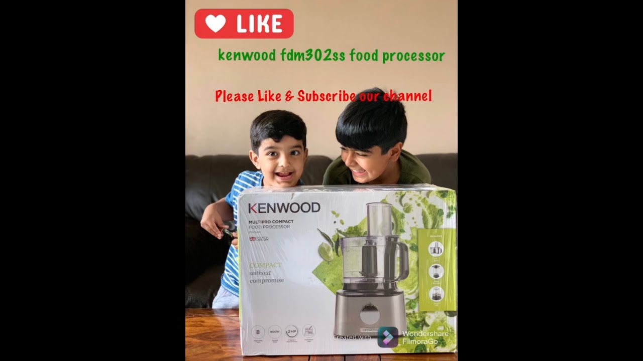 KENWOOD Multipro FDM302SS Food Processor review part 1 YouTube