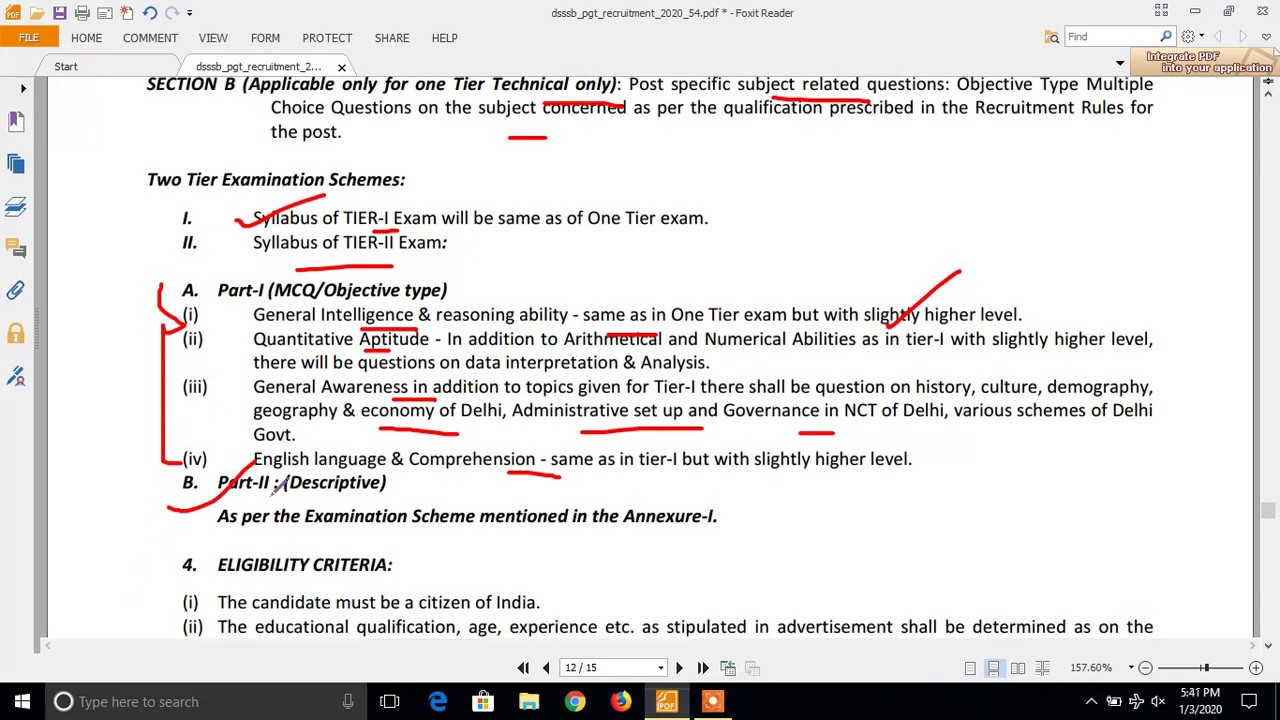 DSSSB RECRUITMENT 2020: PGT Vacancy , Exam, Apply Online, Eligibility, Syllabus, Exam Pattern 