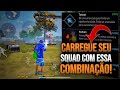 MELHOR COMBINAÇÃO PARA RUSHAR NA RANQUEADA- IPHONE 11 FREE FIRE