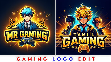 Make Your Gaming Logo By AI | How To Make Gaming Logos 2024 | Online Logo Maker Free