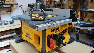 Sierra de Banco Inalámbrica DeWalt FlexVolt - YouTube