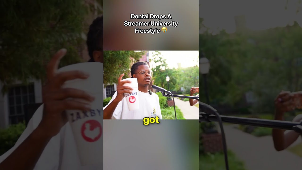 Dontai’s Streamer U Freestyle 😂