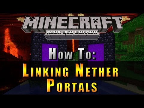 Minecraft Xbox 360 :: How To :: Linking Nether Portals Correctly :: Xbox + Playstation