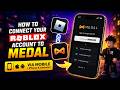 How to Connect Roblox to Medal on Mobile 💥iPhone ✅Android ✅