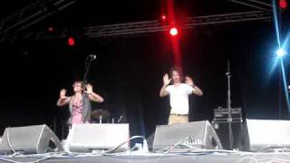 Peanut Butter Jelly Dance - Darwin Deez (GreenMan Festival 2010)