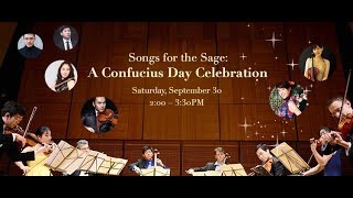 Lagu untuk Orang Bijak: Perayaan Hari Konfusius