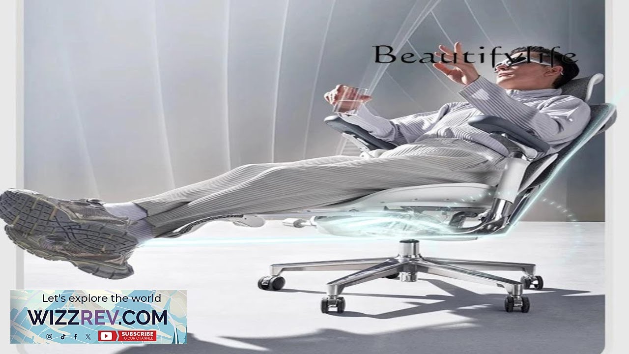 Интеллектуальное эргономичное компьютерное кресло с массажем, кресло-реклайнер, офисное кресло, и...