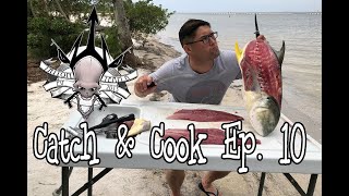 Jack Crevalle Catch and Cook Ep10:  TT6 Florida Spearfishing