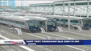 Kereta MRT Jakarta Siap Beroperasi Maret 2019