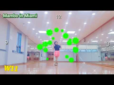 높은초급 Mambo in Miami  Count:32 Wall:4  Level:High Beginner