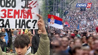 Serbi, Protestat Anti Qeveritare Perhapen Ne Te Gjithe Vendin