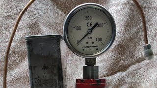 видео: Опресовщик из домкрат на 1000бар. картинка: Опресовщик из домкрат на 1000бар.
