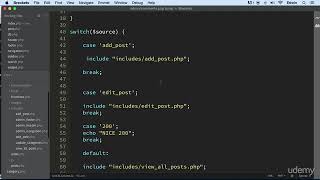 2  Creating the comments page and HTML form in admin - CMS COMMENTS - PHP COURSE CMS PROJECT