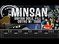 Minsan  eraserheads  tutorial guitar solo fills  outro with tabs