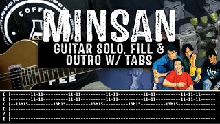 Minsan - Eraserheads | Tutorial: Guitar Solo, Fills & Outro with tabs chords