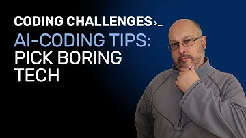 AI-assisted software engineering tips: choose boring tech!