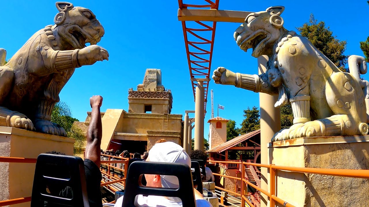 Jaguar! Roller Coaster, Knott's Berry Farm 4K Summer 2022 YouTube