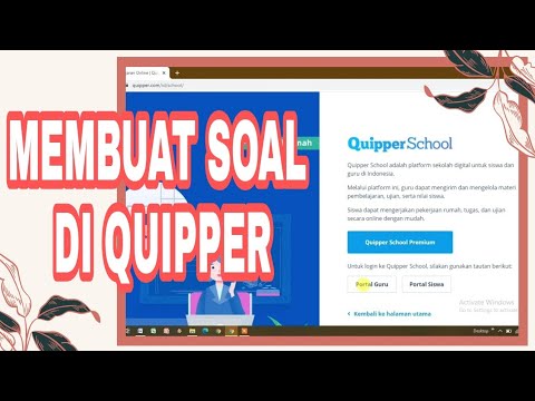 Cara Membuat Soal di Quipper School