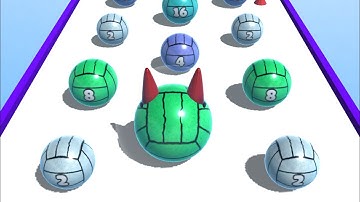 Ball Merge 2048 - All Levels Gameplay Android, iOS