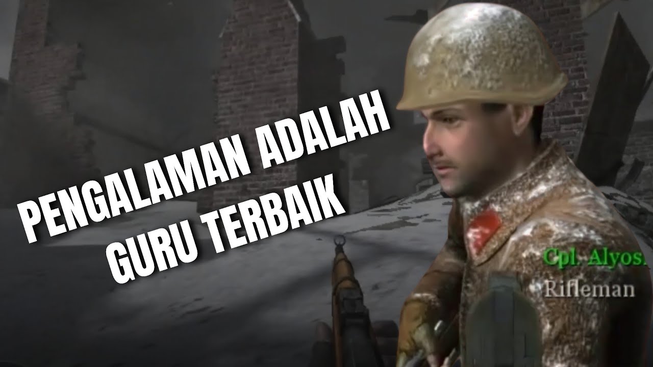 HARI PERTAMA, HAMPIR JADI TERAKHIR | Call of Duty 2 Indonesia #1
